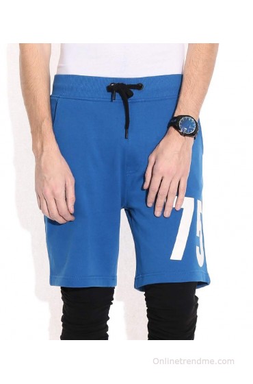 Jack & Jones Blue Cotton Shorts Jack & Jones Blue Cotton Shorts